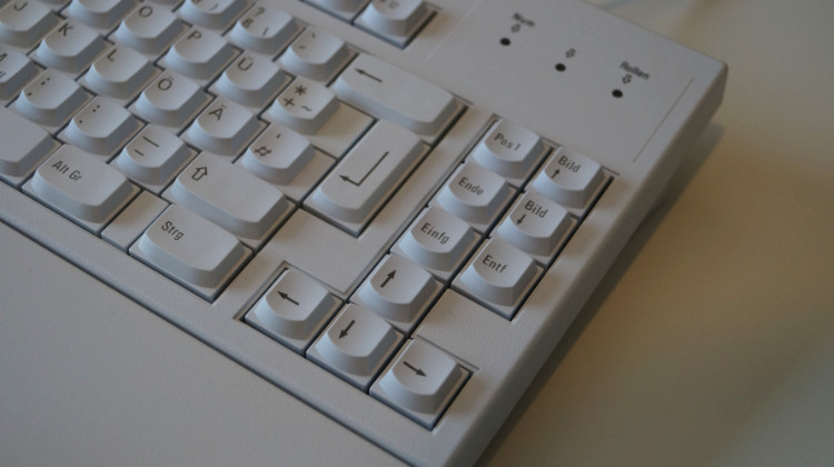 Tastatur - Tastenblock rechts