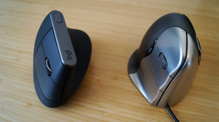 Vergleich: Logitech MX Vertical – Evoluent Vertical Mouse 4