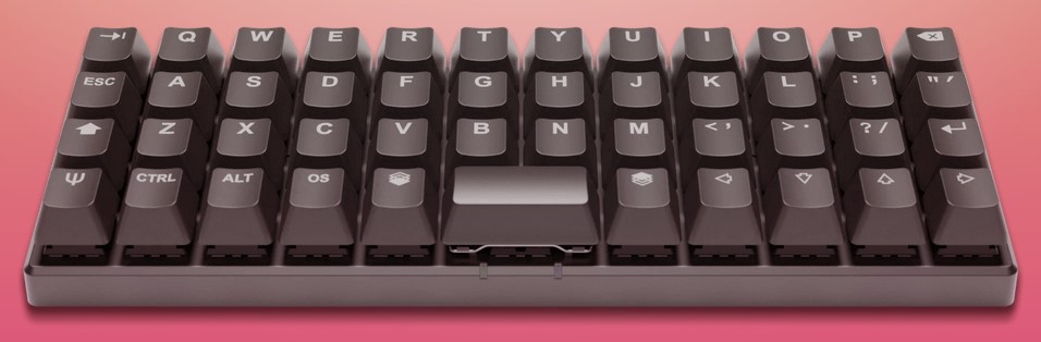 Ortholineare Tastatur Planck EZ (Screenshot)