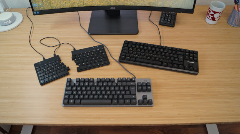 Kompakttastatur – Tastatur ohne Nummernblock