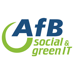 AfB Logo – social & green IT