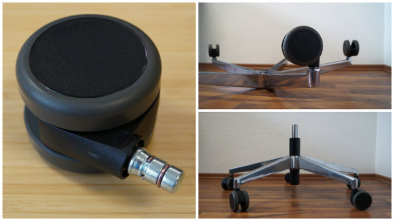 Bürostuhl Kippbasis - Stabile Ersatz-Kippmechanik Mit 14x14 Cm Befestigung, Schwarz