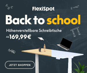 FlexiSpot Back to School Aktion