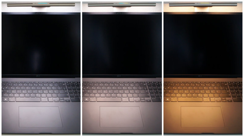 Einstellung der Farbtemperatur – BenQ LaptopBar™