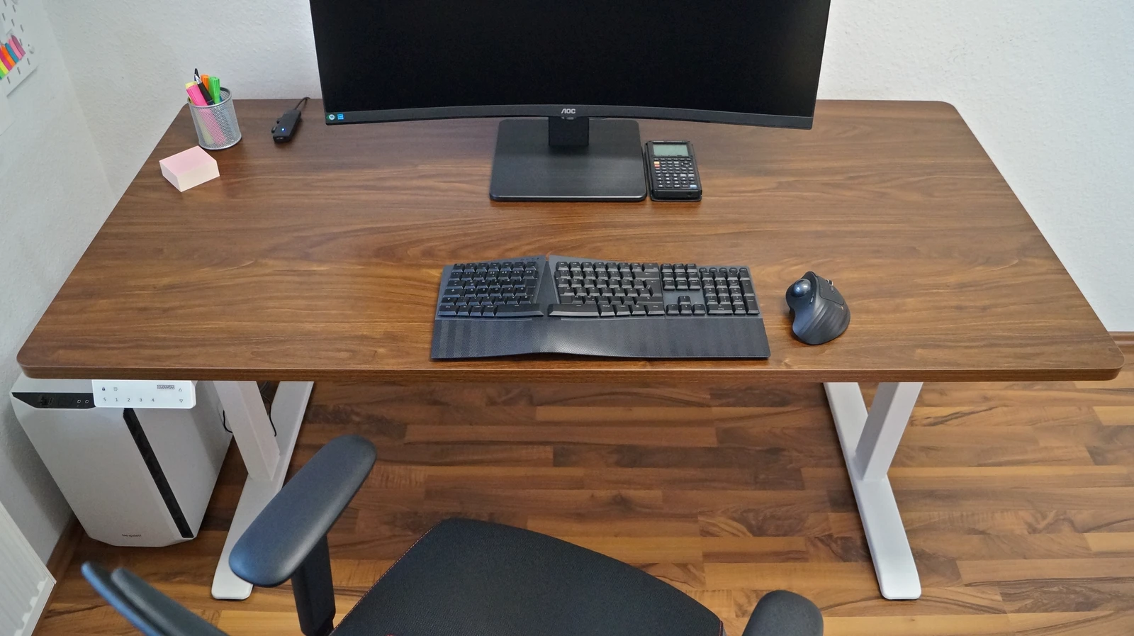 Erfahrung mit dem CLOUVOU ProDesk, POV auf den höhenverstellbaren Schreibtisch