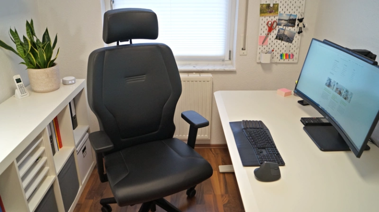 Testbericht: Bürostuhl Interstuhl XXL CLASSIC steht im Homeoffice