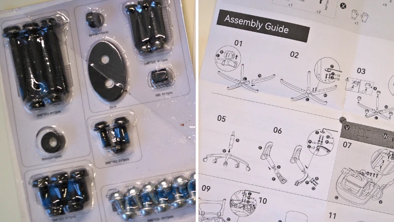 Kleinteile und Montageanleitung – Sihoo Doro C300 Pro V2