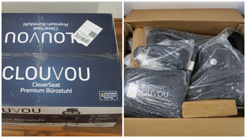 Paket und Verpackung – CLOUVOU CleverSeat